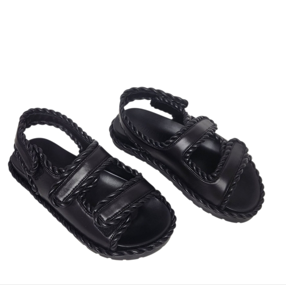 BOTTEGA VENETA Jack Sling Back Flat Sandals - Picture 13 of 16